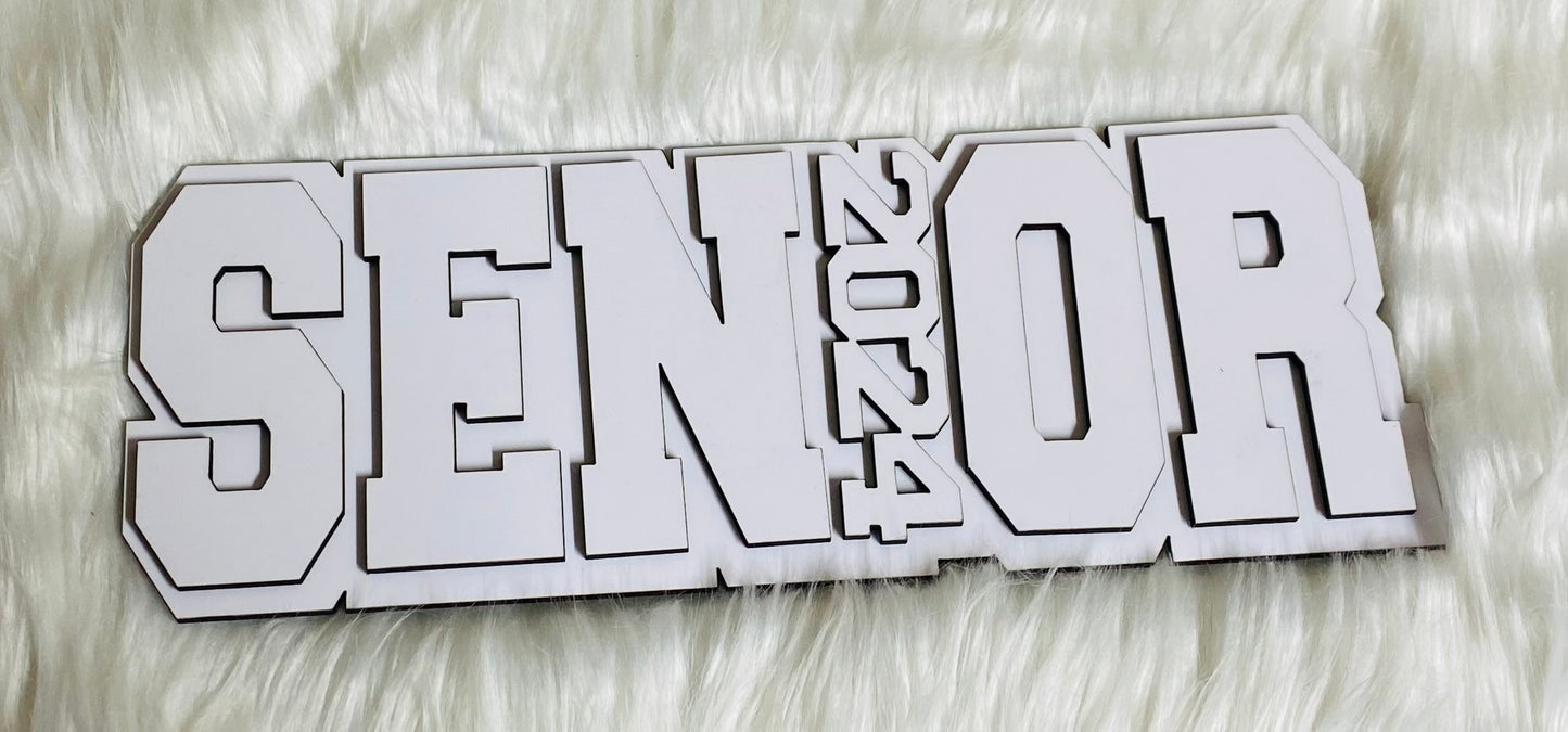 SENIOR 2025 sign