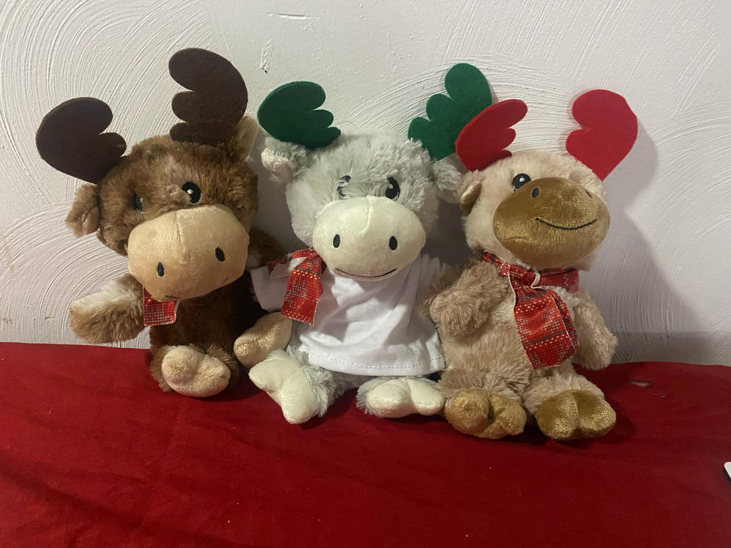 chocolate scented moose with shirt