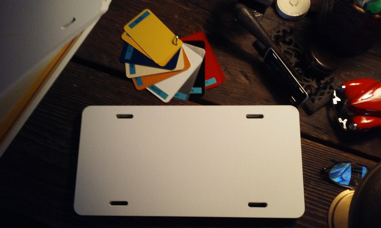 6in x 12in license plate