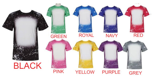 faux bleached tees