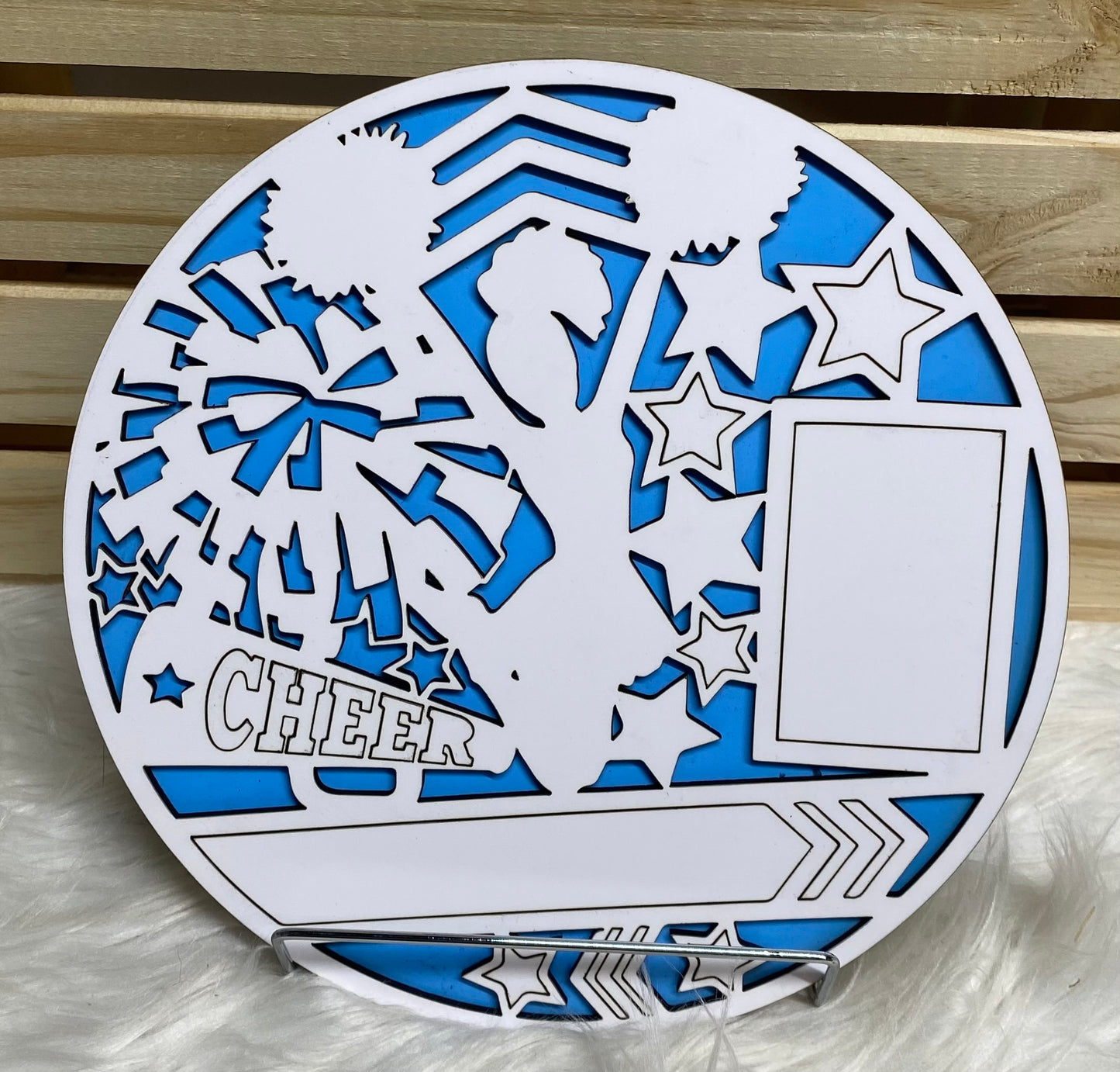 sports round plaque