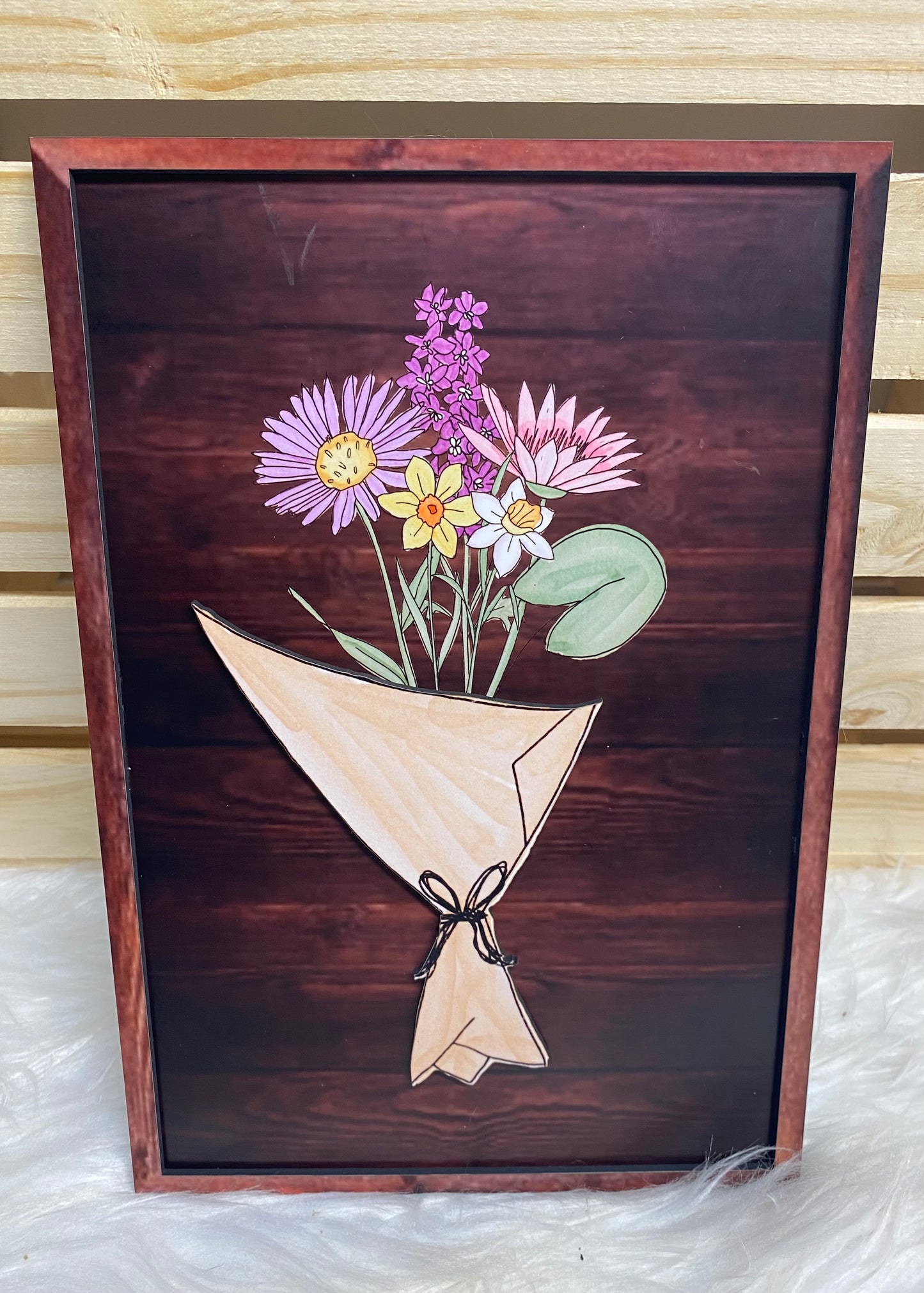 vase frame