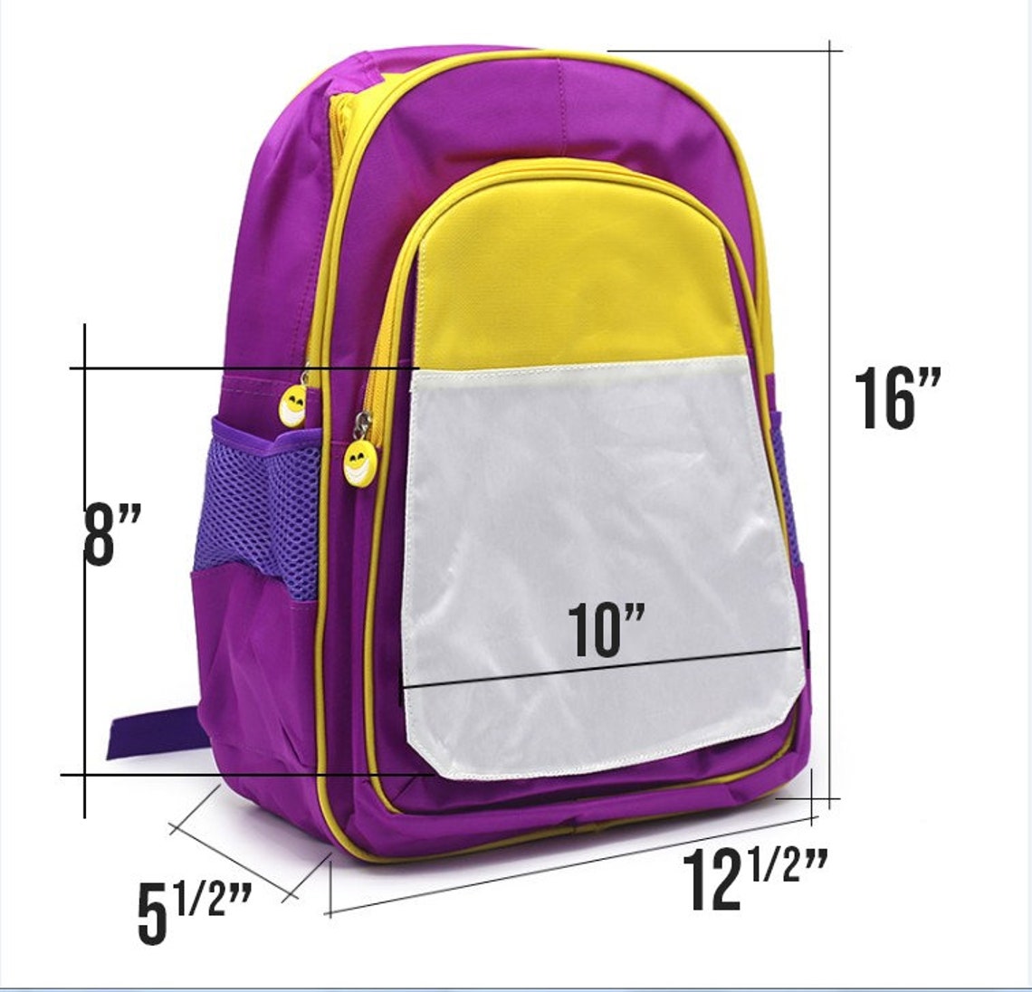 sublimation book bag