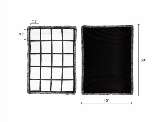 20 panel plush blanket