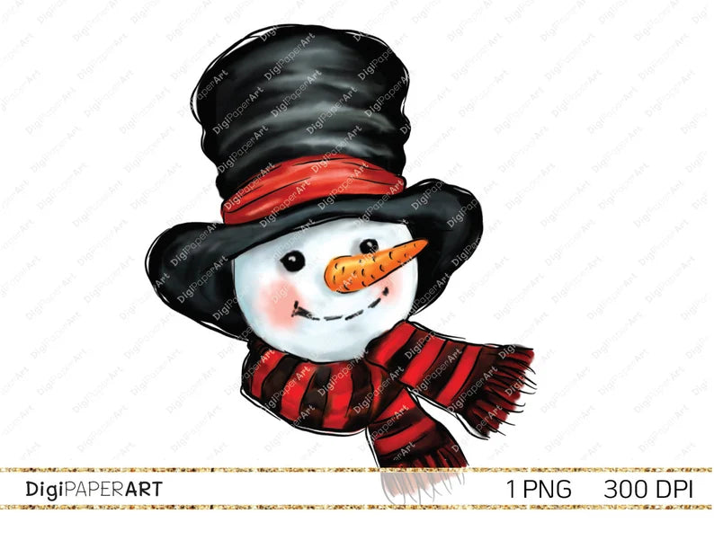 snowman ornament