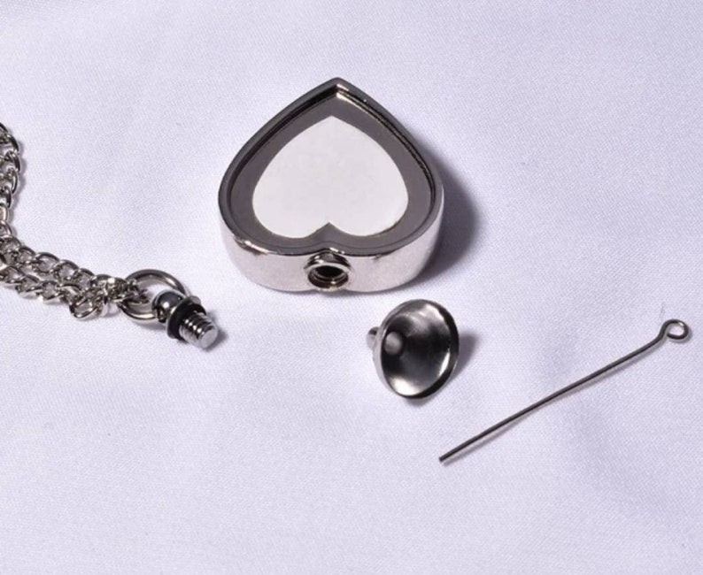 sublimation urn necklace