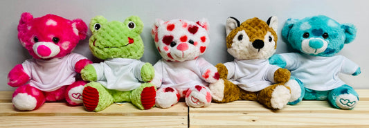 valentine plush with t shirt ((limited quantities!!!))