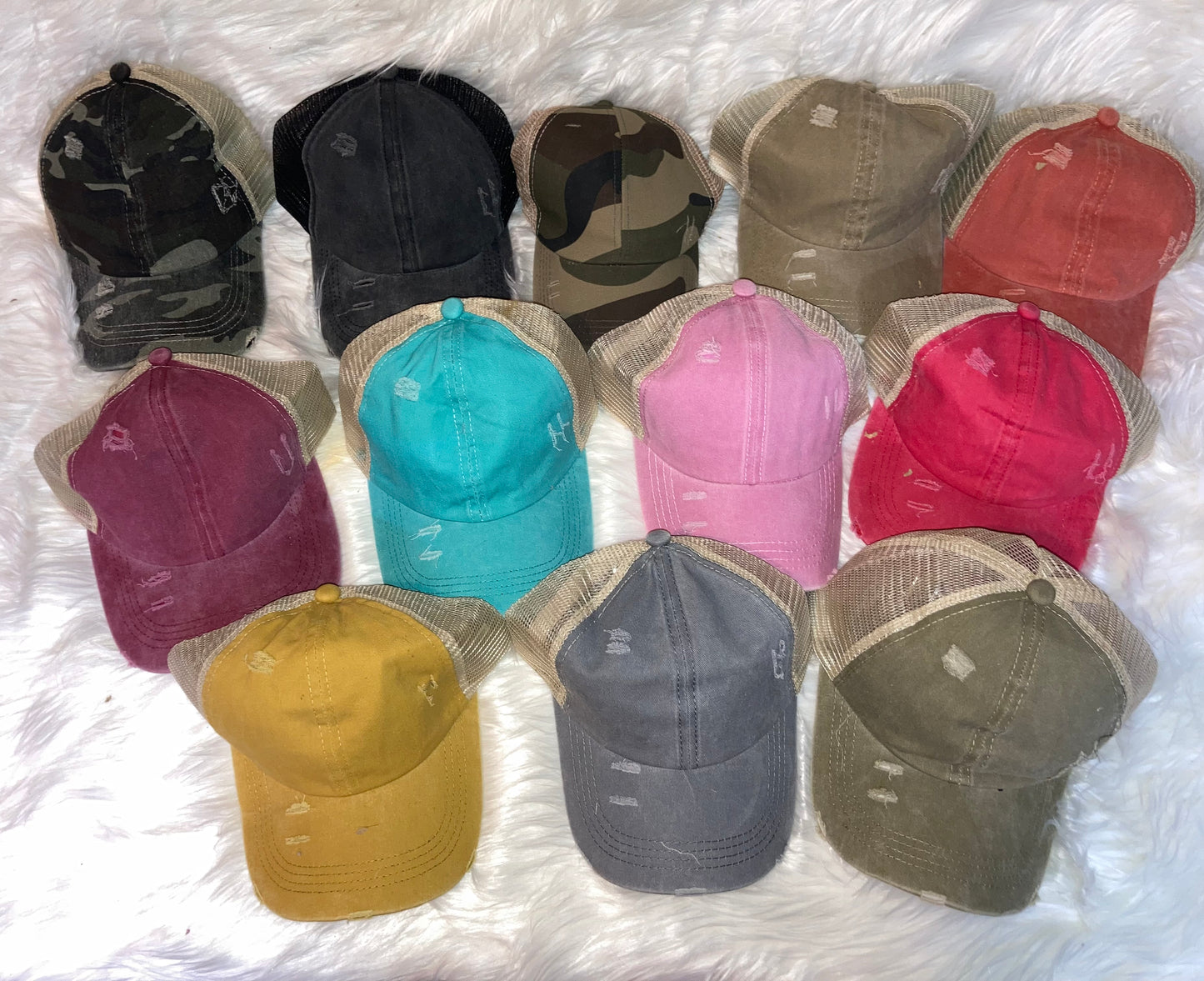 ponytail hat