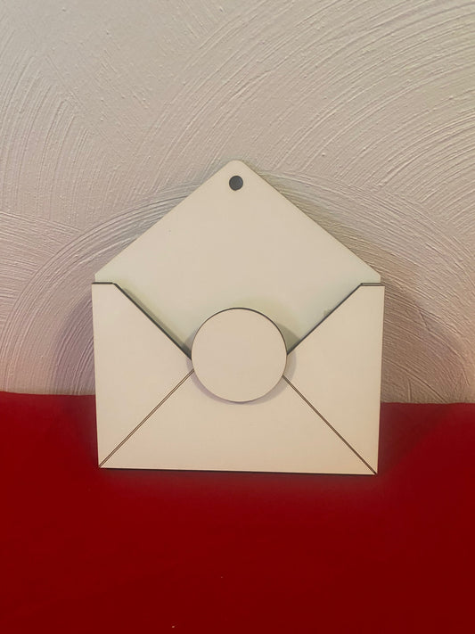 letter to santa ornament