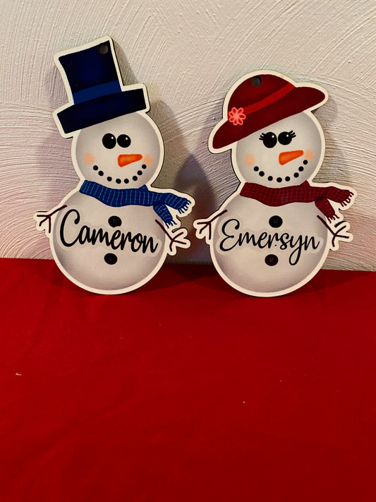 mm snowman ornament