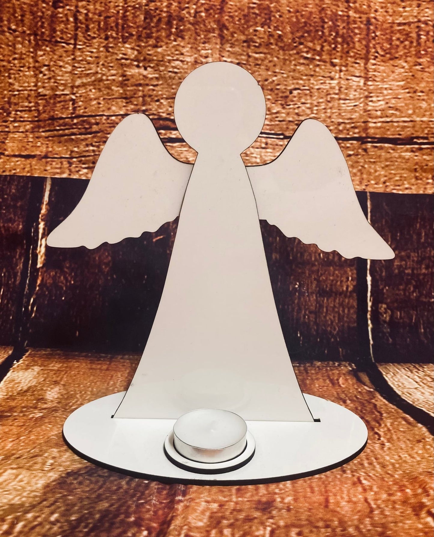 angel candle holder