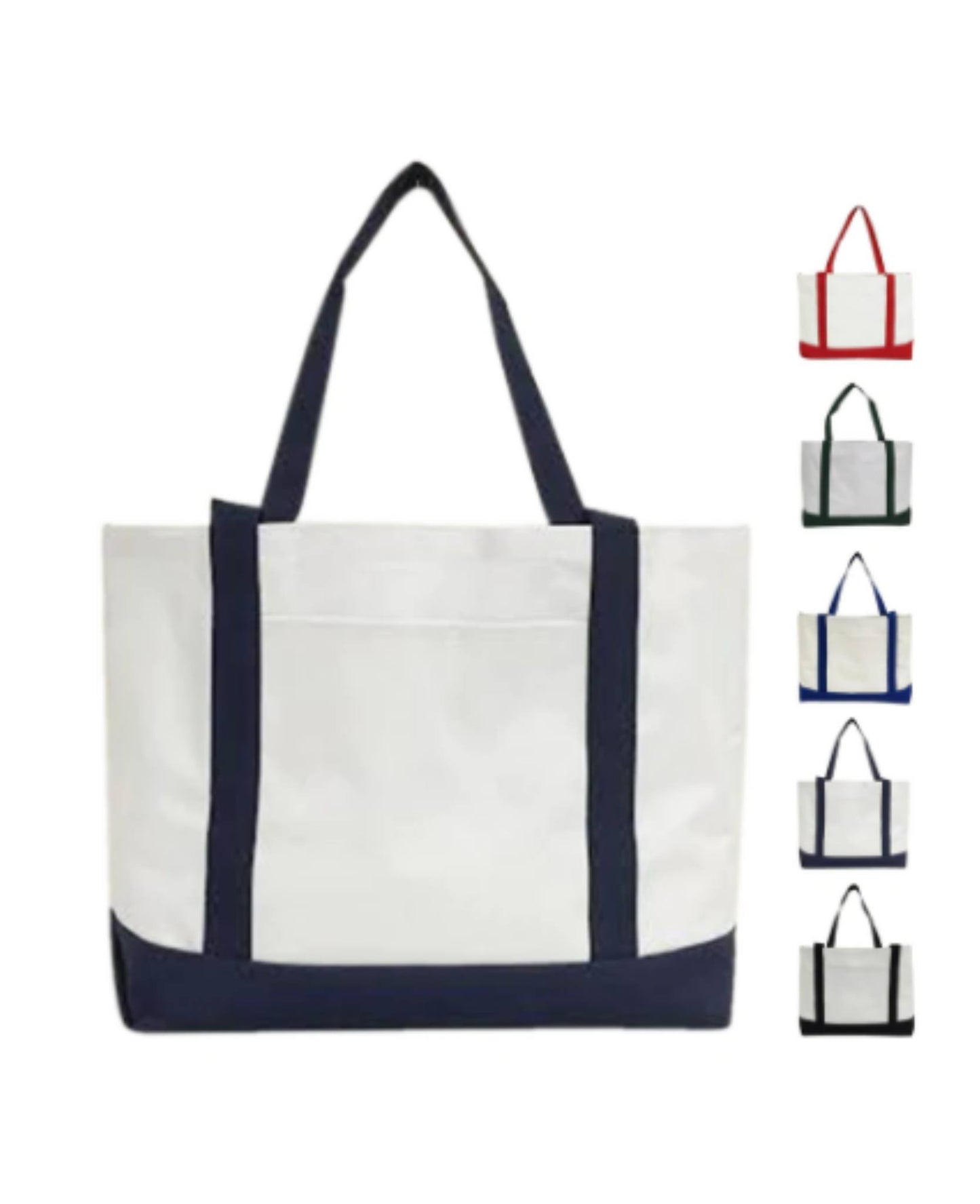 colored tote bag