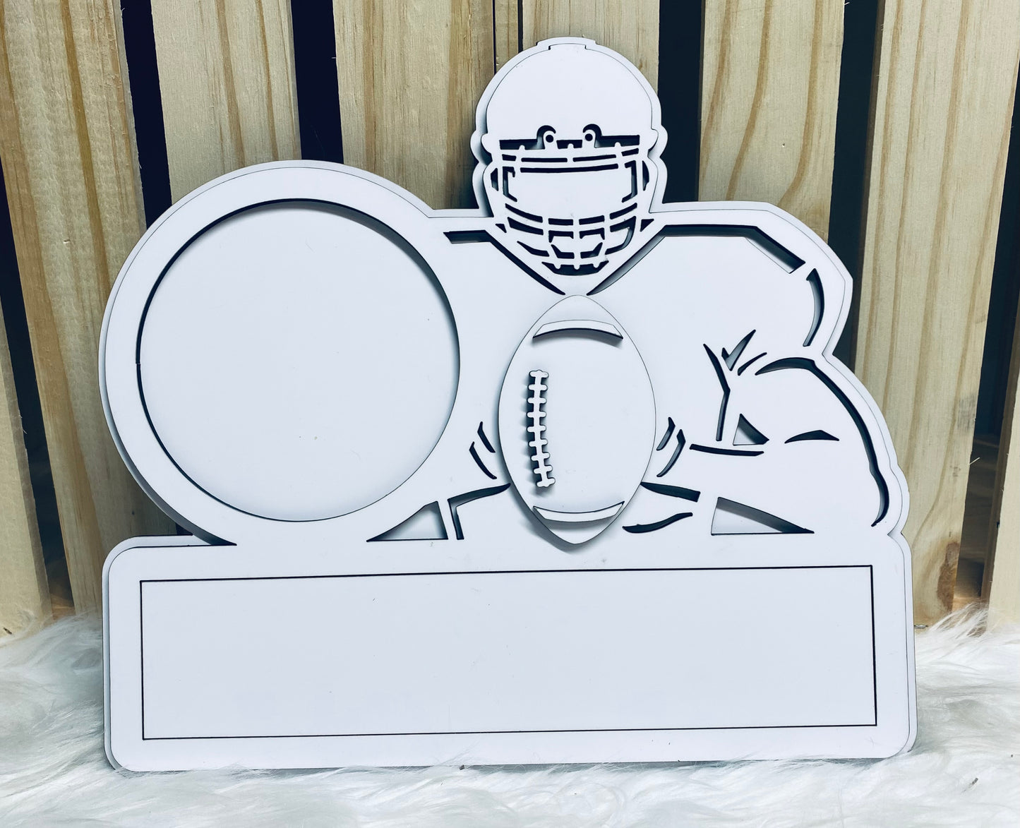 football plaque