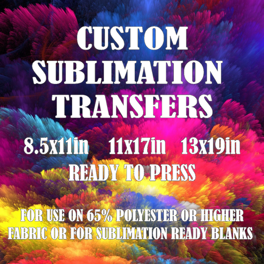 custom sublimation prints