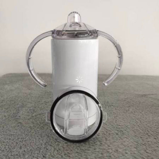 12oz straight dual lid sippy cup