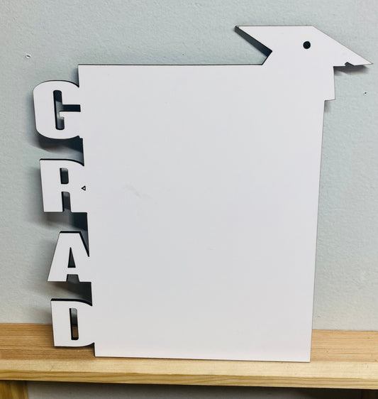2025 grad frame with tassel hole
