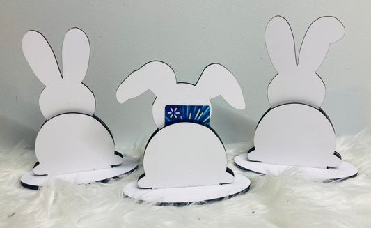 bunny gift card holder