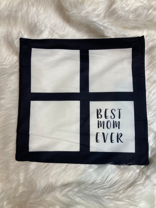 best mom ever panel pillow cover