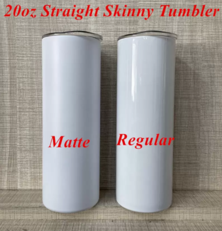 20oz skinny straight gloss tumbler